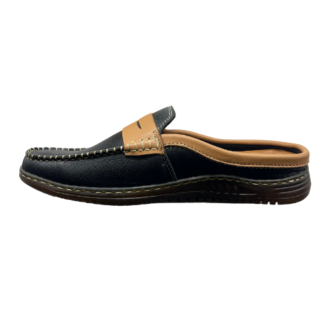 High-quality half-loafer shoe